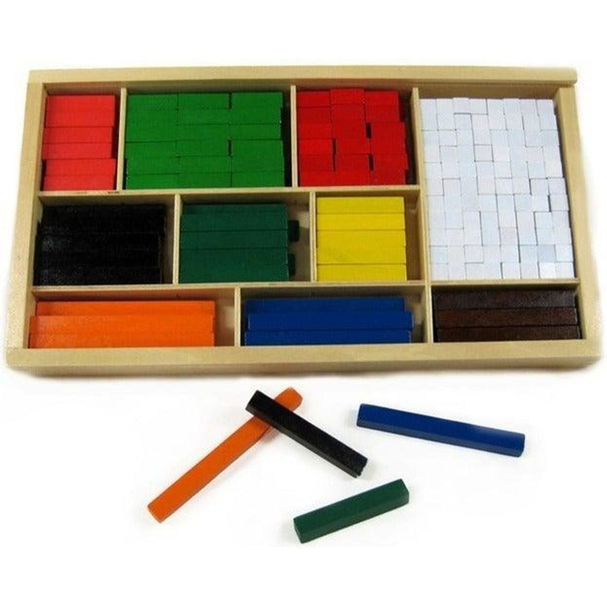 Cuisenaire Rods 308 Pieces - Toybox Tales