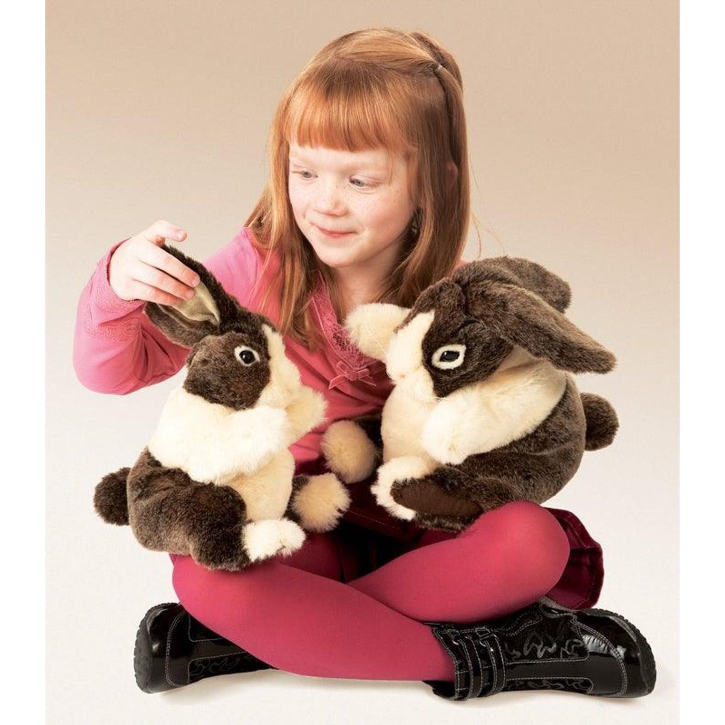 Dutch Rabbit Puppet - Toybox Tales