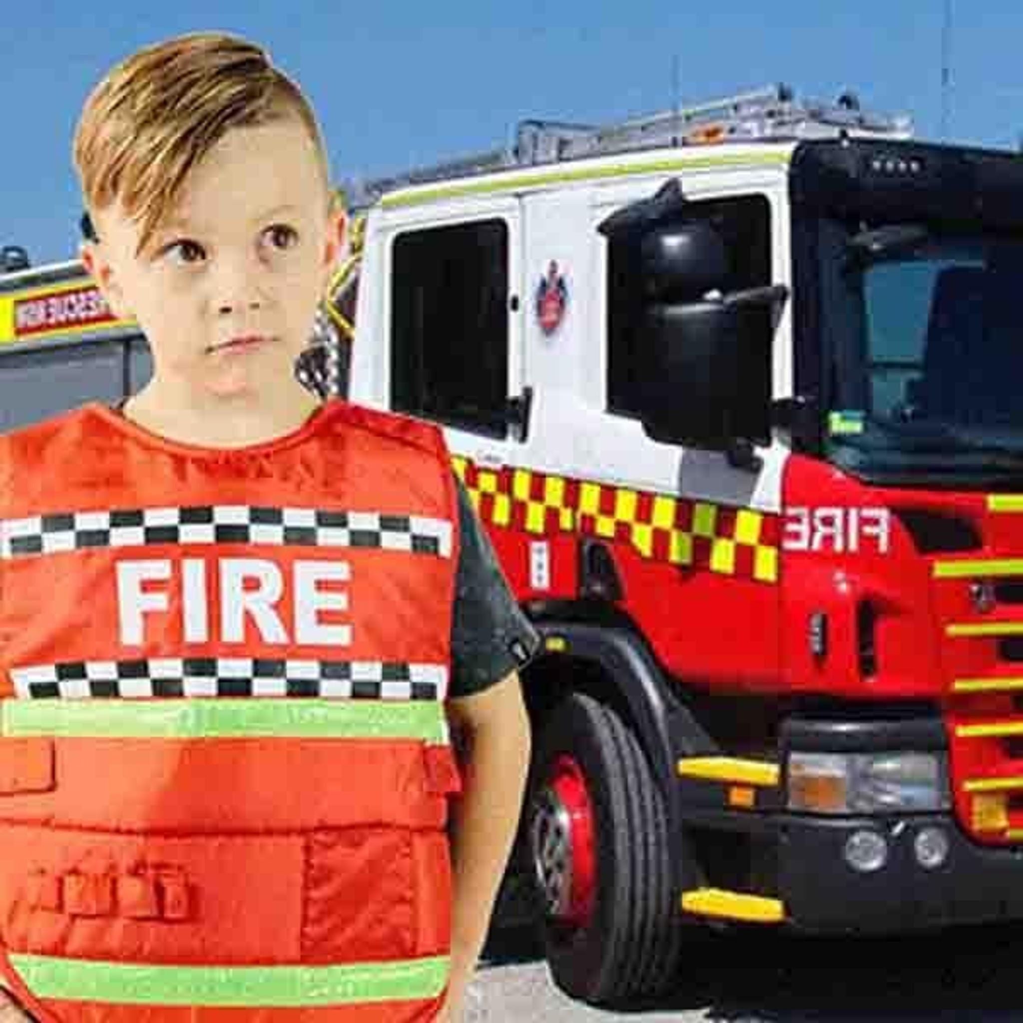 Firefighters Vest - Toybox Tales