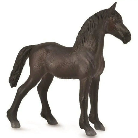 CollectA | Fresian Foal Horse (Black) (M) - Toybox Tales