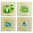Frog 4 Layer Puzzle - Toybox Tales