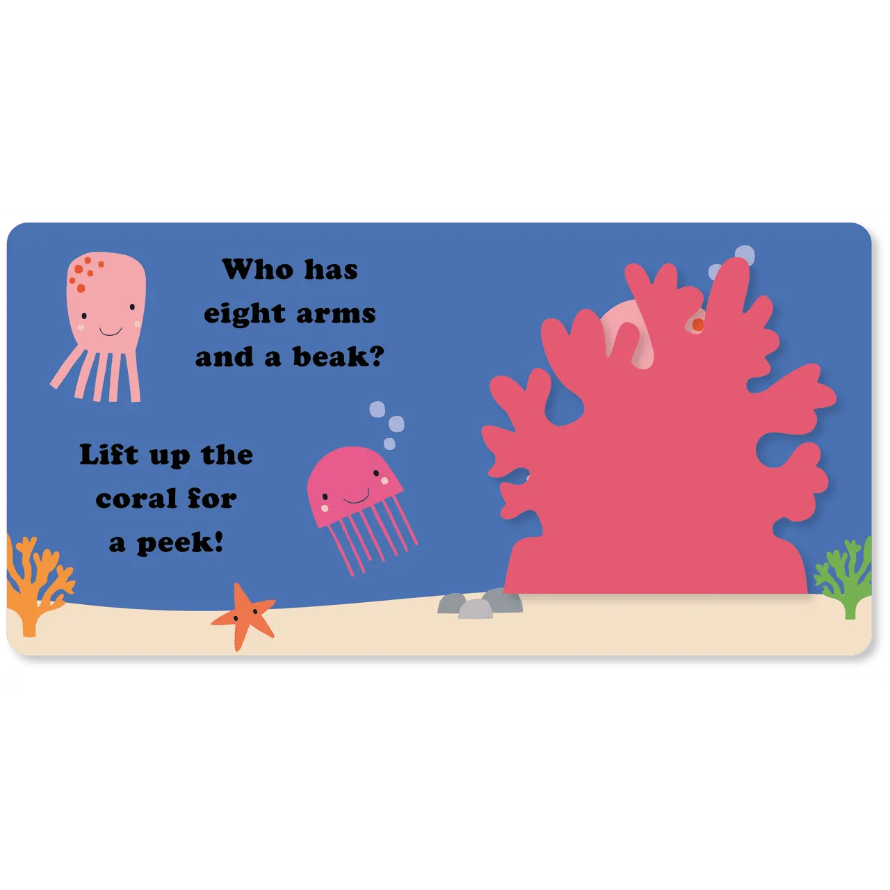 Fuzzy Friends Book - Ocean - Toybox Tales