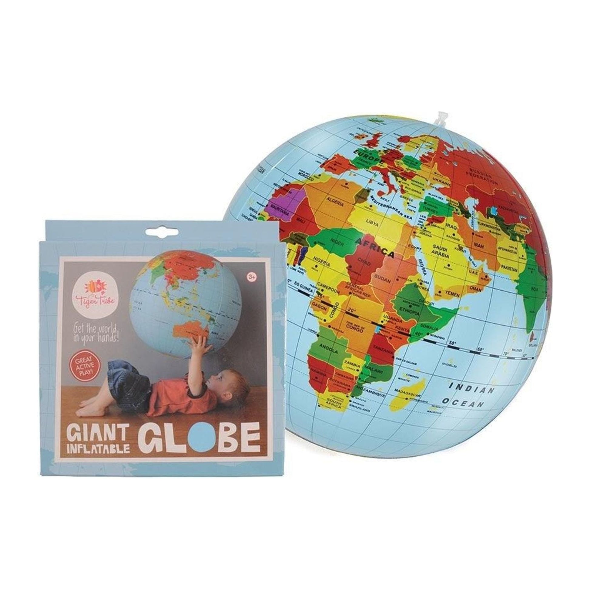 Giant inflatable globe - Toybox Tales