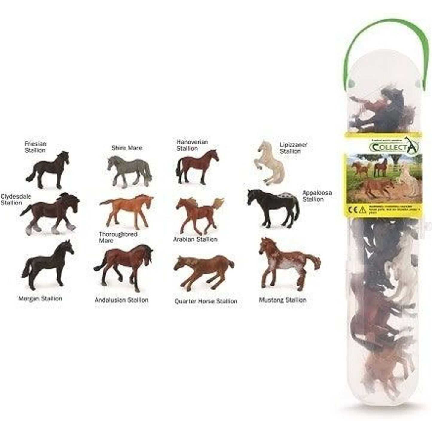 Gift Set Horses 12pc - Toybox Tales