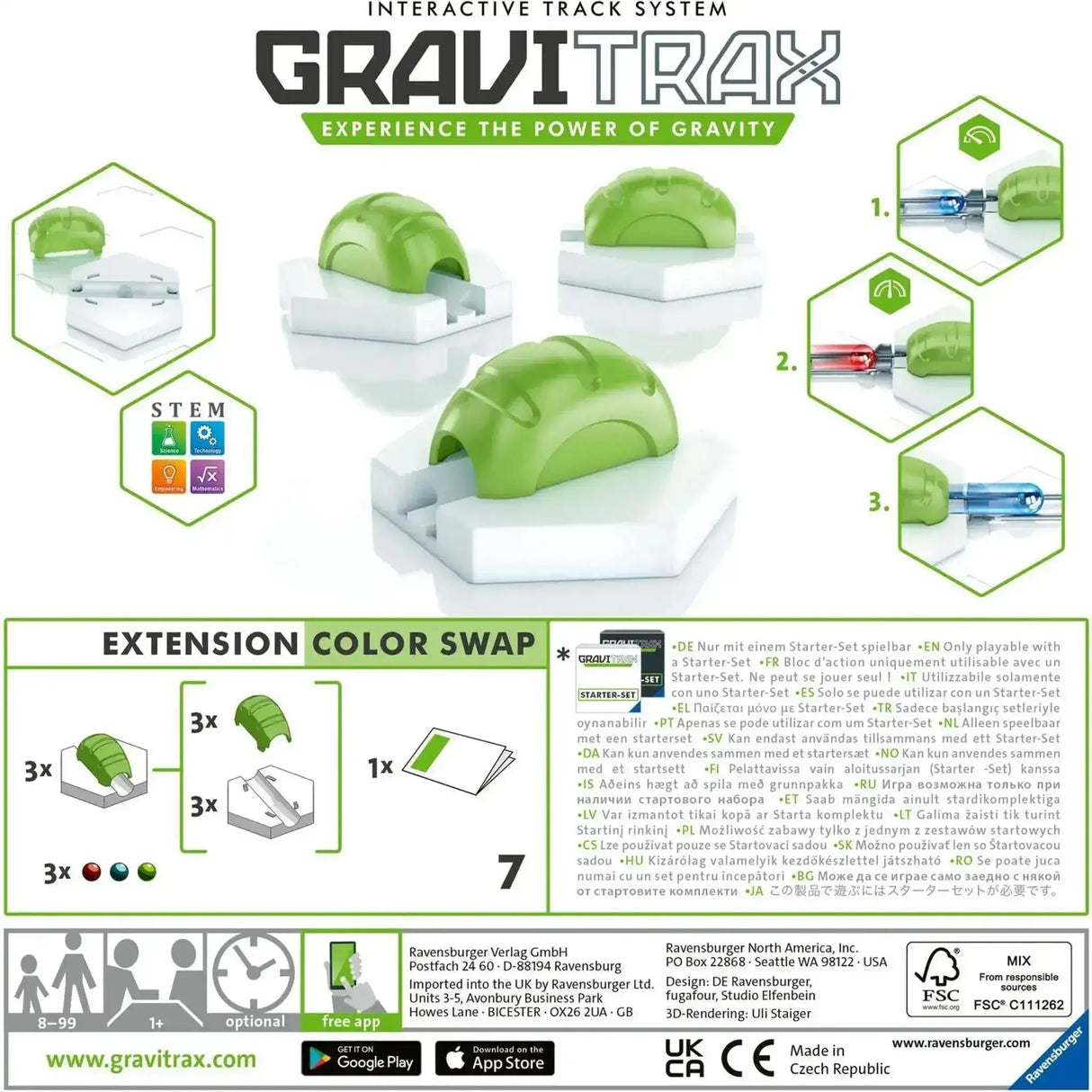 GraviTrax - Action Pack Color Swap - Toybox Tales