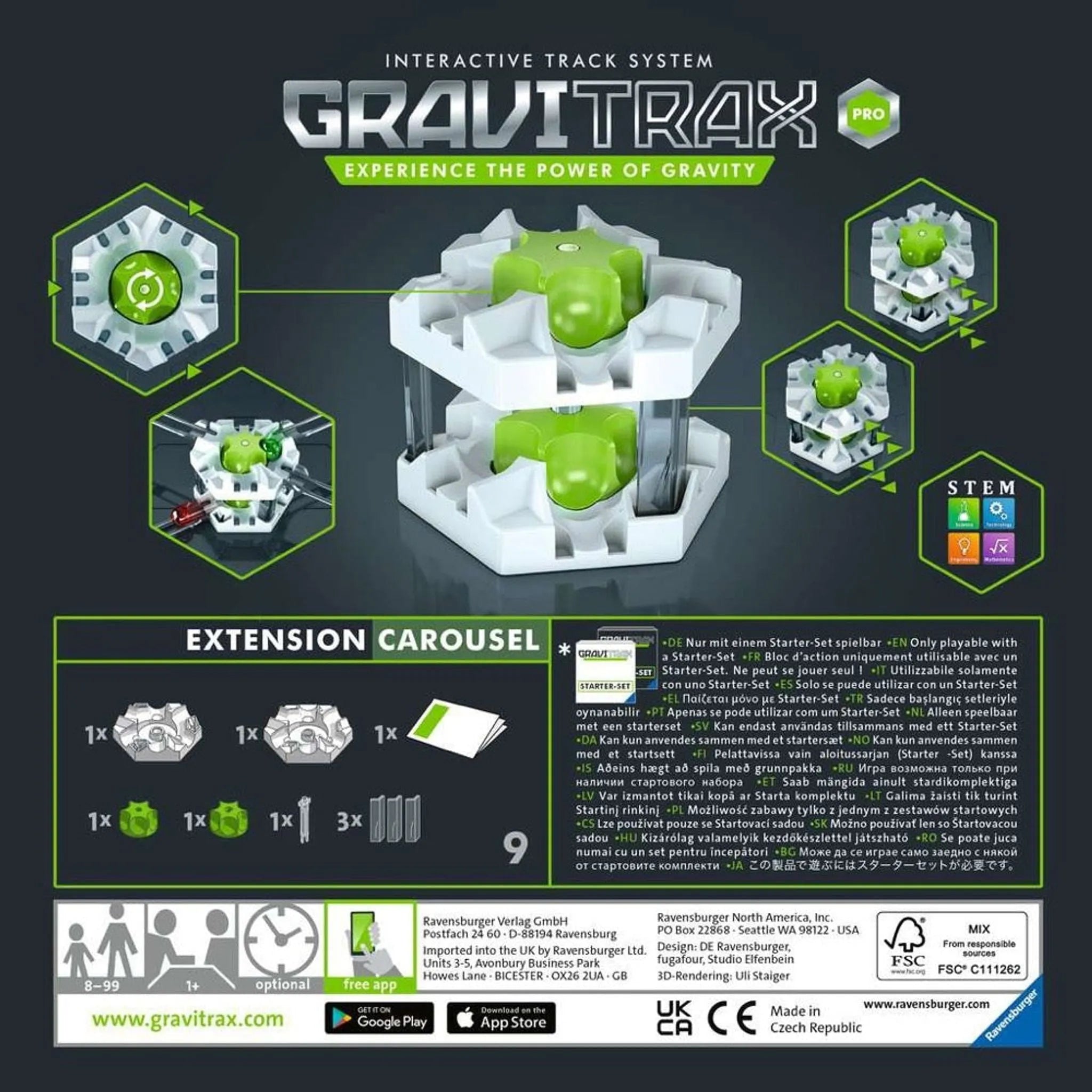 GraviTrax - PRO Action Pack Carousel - Toybox Tales