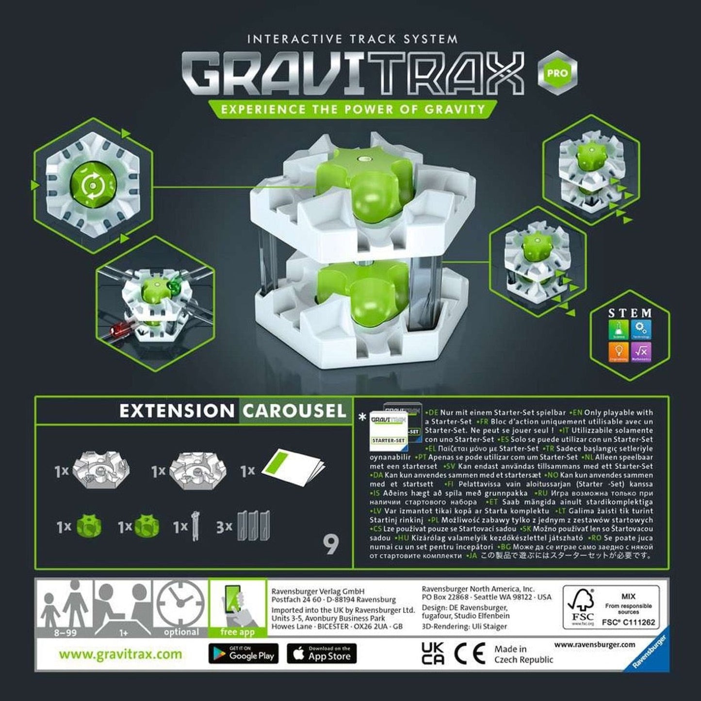 GraviTrax - PRO Action Pack Carousel - Toybox Tales