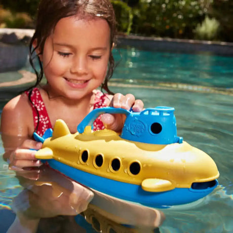 Green Toys - Submarine - Yellow Cabin - Toybox Tales