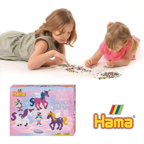 HAMA Large Gift Box - Magical Horses - Toybox Tales