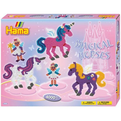 HAMA Large Gift Box - Magical Horses - Toybox Tales