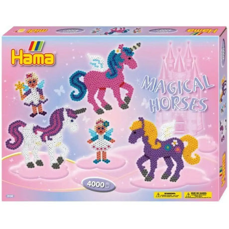 HAMA Large Gift Box - Magical Horses - Toybox Tales