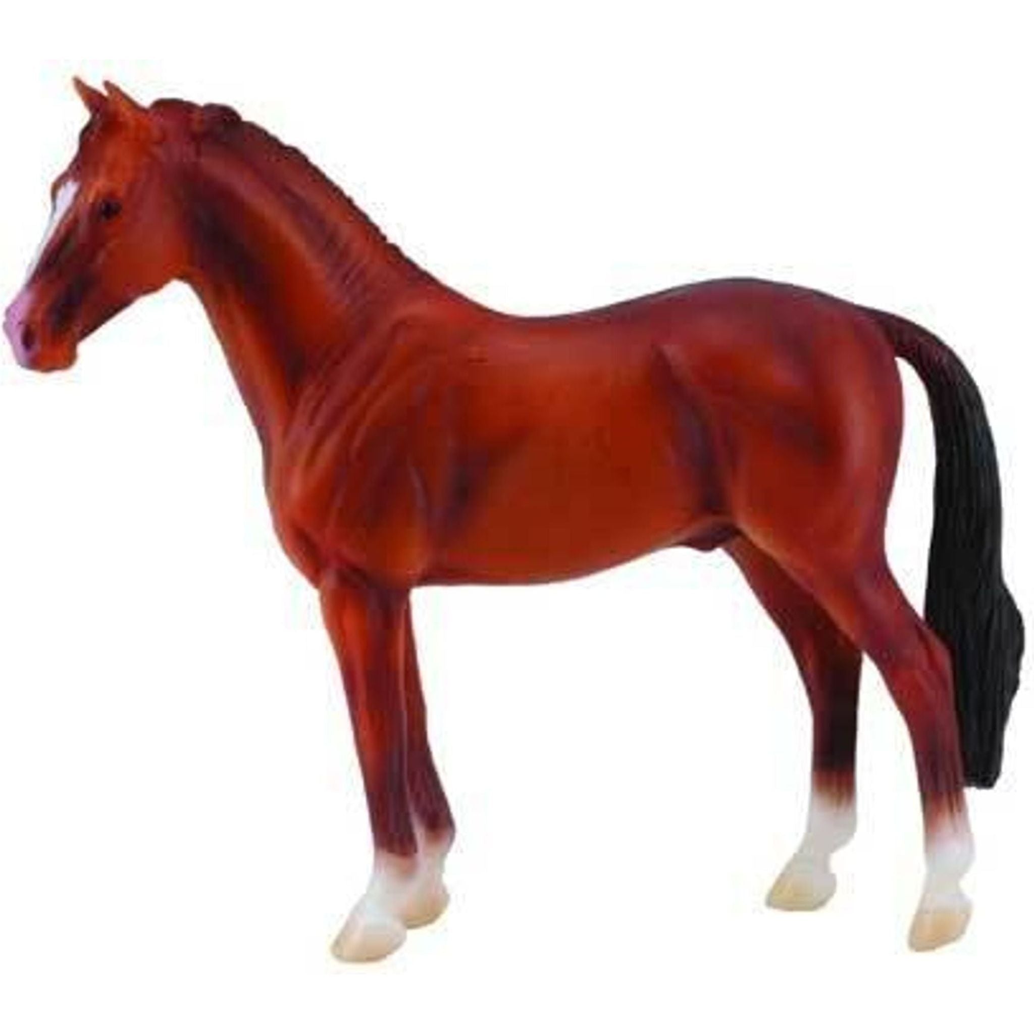 Hanoverian Stallion Chestnut Horse (XL) - Toybox Tales