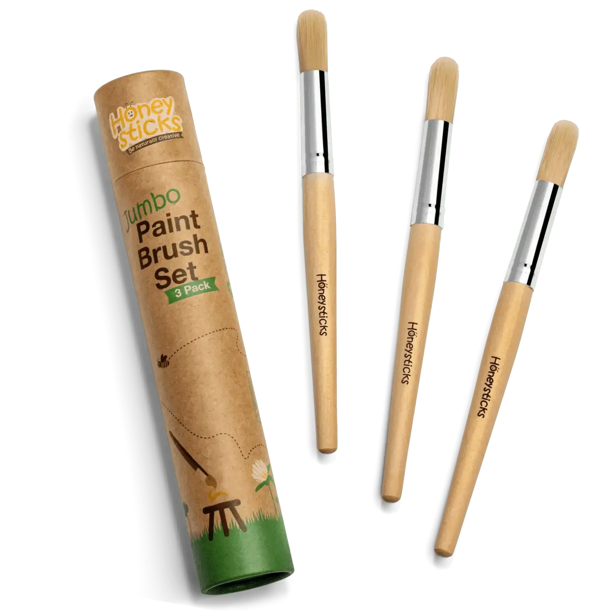Honeysticks Jumbo Paint Brush Set - Toybox Tales