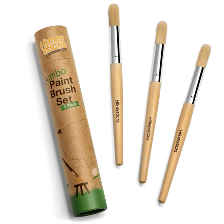 Honeysticks Jumbo Paint Brush Set - Toybox Tales