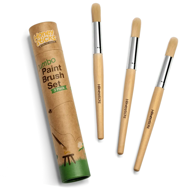 Honeysticks Jumbo Paint Brush Set - Toybox Tales