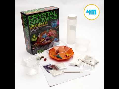 Dinosaur Crystal Terrarium