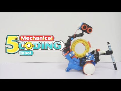 Johnco 5 in 1 Mechanical Coding Robot