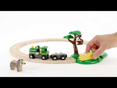 Brio Set - Safari Railway Set 17 pieces