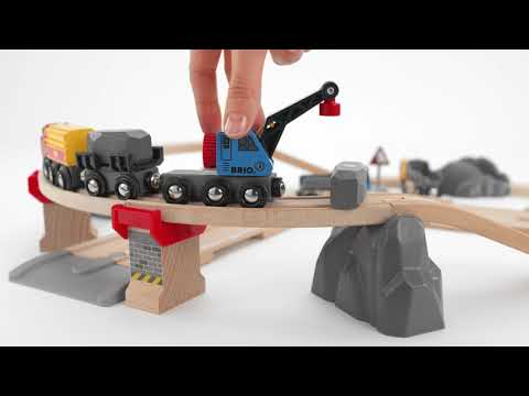 Brio Set - Rail & Road Loading Set 32 pieces