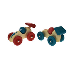 Kaper Kidz - RETRO WOODEN RACING CAR - Toybox Tales