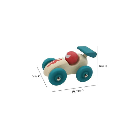 Kaper Kidz - RETRO WOODEN RACING CAR - Toybox Tales
