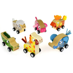 Kaper Kidz - Wooden Pull Back Animal - Toybox Tales