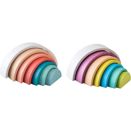 Kaper Kidz - Wooden Stacking Rainbow - Toybox Tales