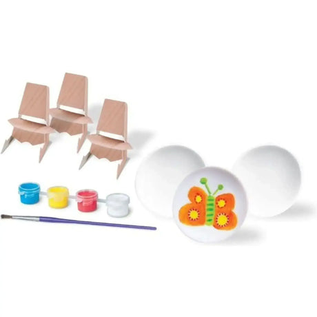 Little Craft: Mini Plates Painting Kit - Toybox Tales