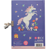Lockable Diary - Unicorn Rainbows - Toybox Tales