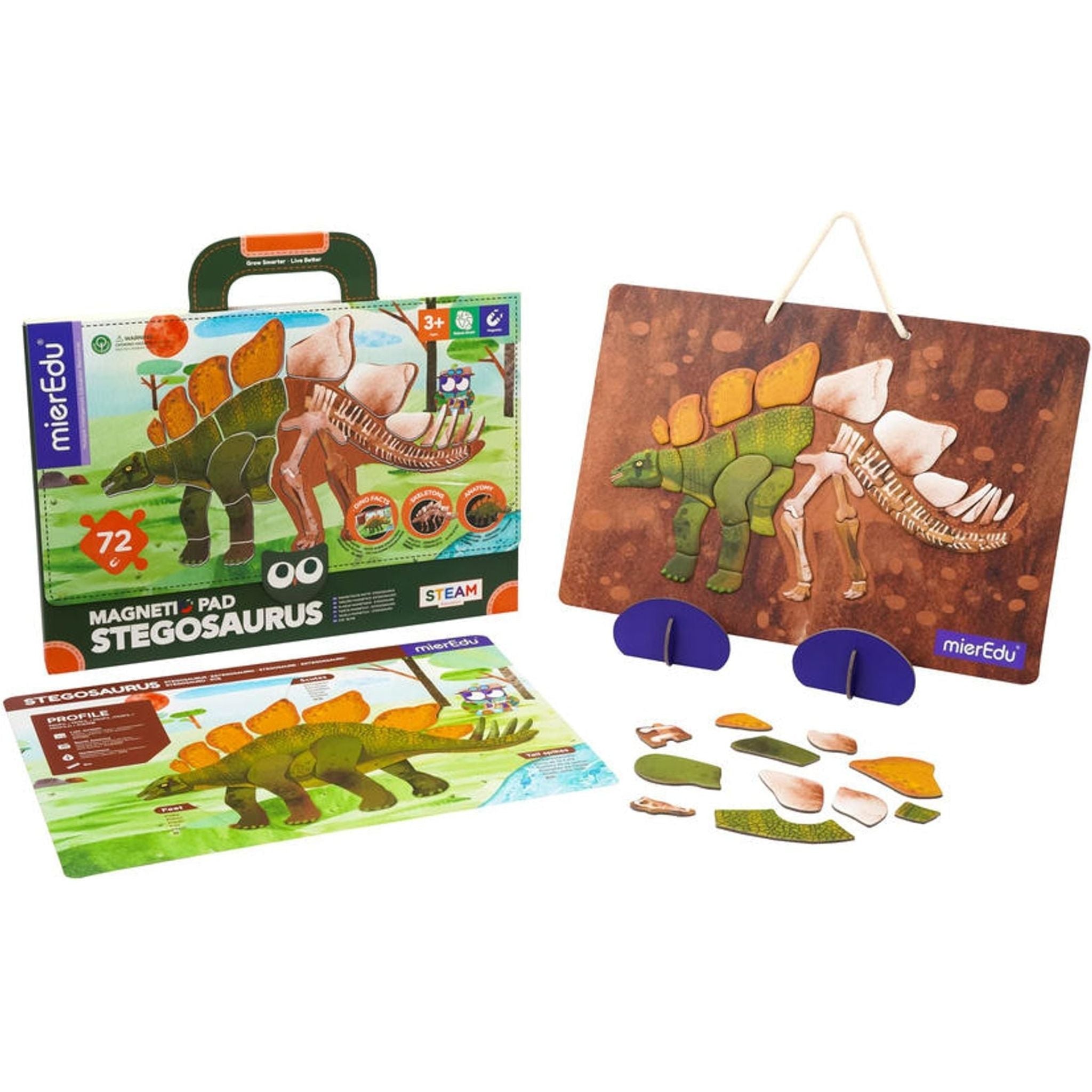 Magnetic Pad - Stegosaurus - Toybox Tales