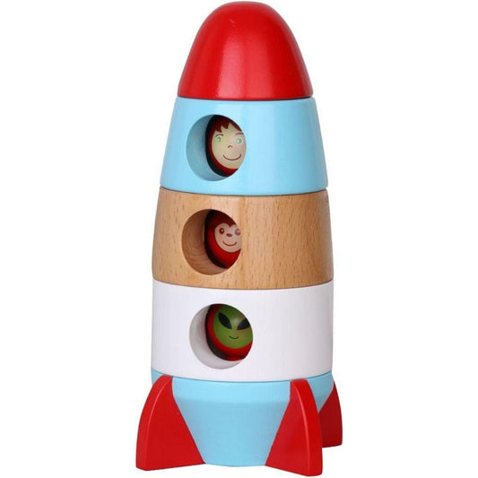 Magnetic Stacking Rocket - Toybox Tales