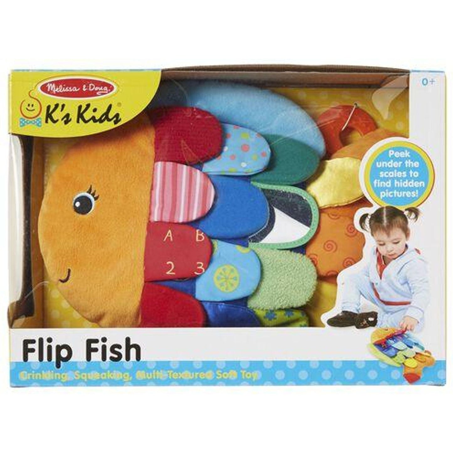 Melissa & Doug- Flip Fish - Toybox Tales