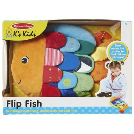 Melissa & Doug- Flip Fish - Toybox Tales