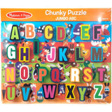 Melissa & Doug- Jumbo ABC Chunky Puzzle - 26pc - Toybox Tales