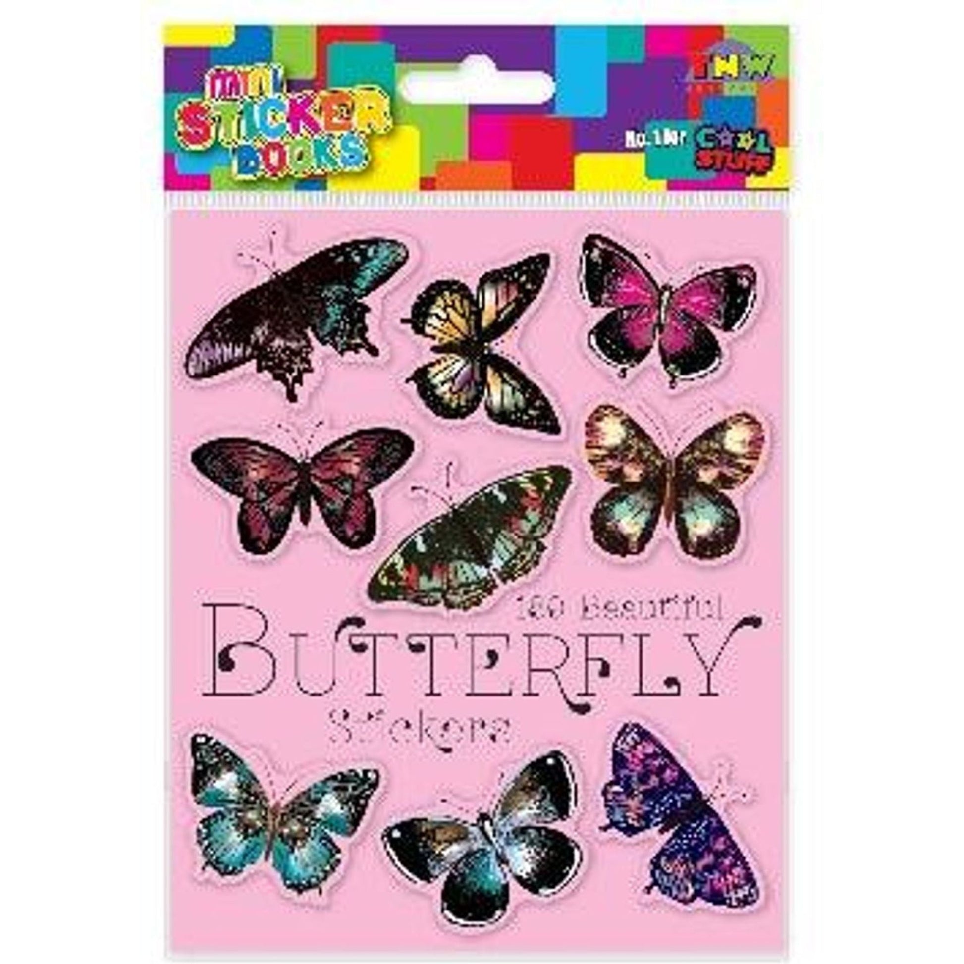 Mini Sticker Book - Butterflies | Toybox Tales