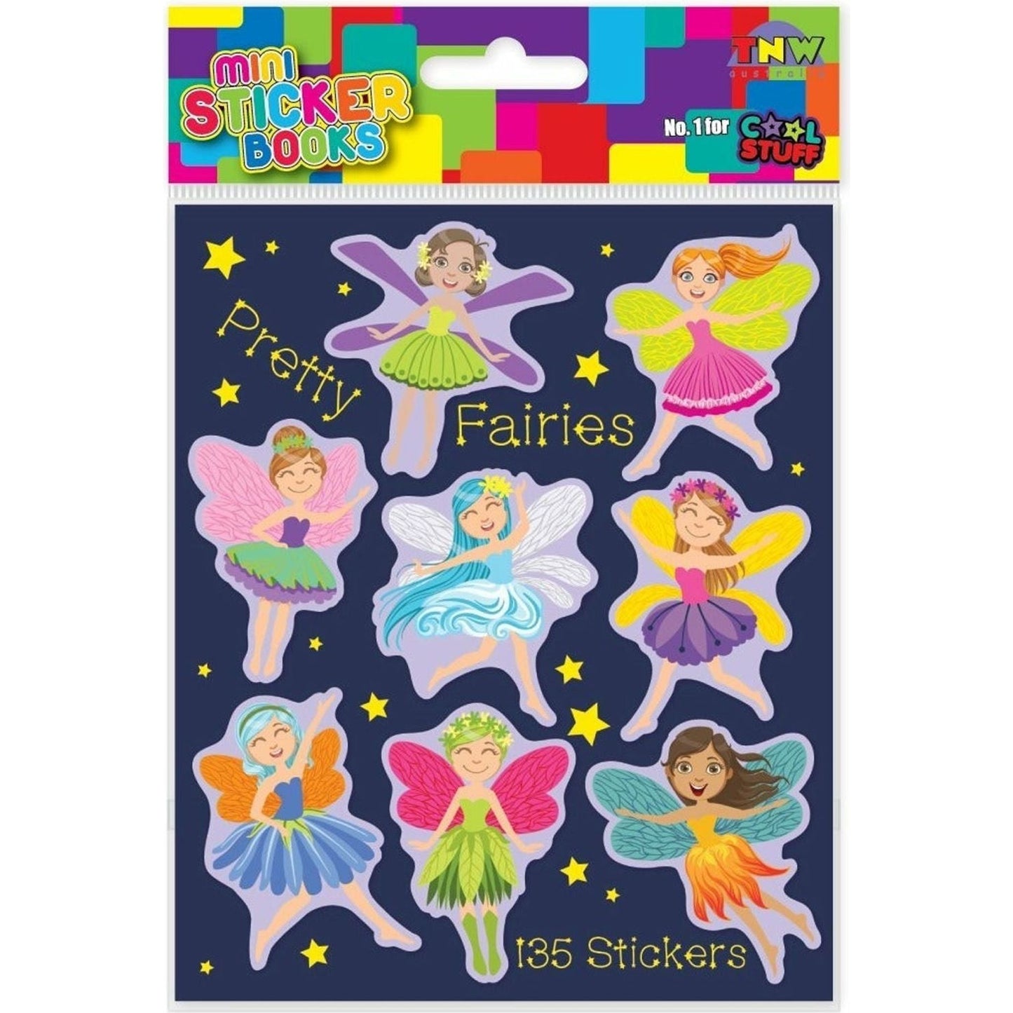 Mini Sticker Book - Fairies - Toybox Tales