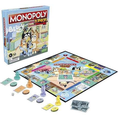 Monopoly Junior - Bluey - Toybox Tales