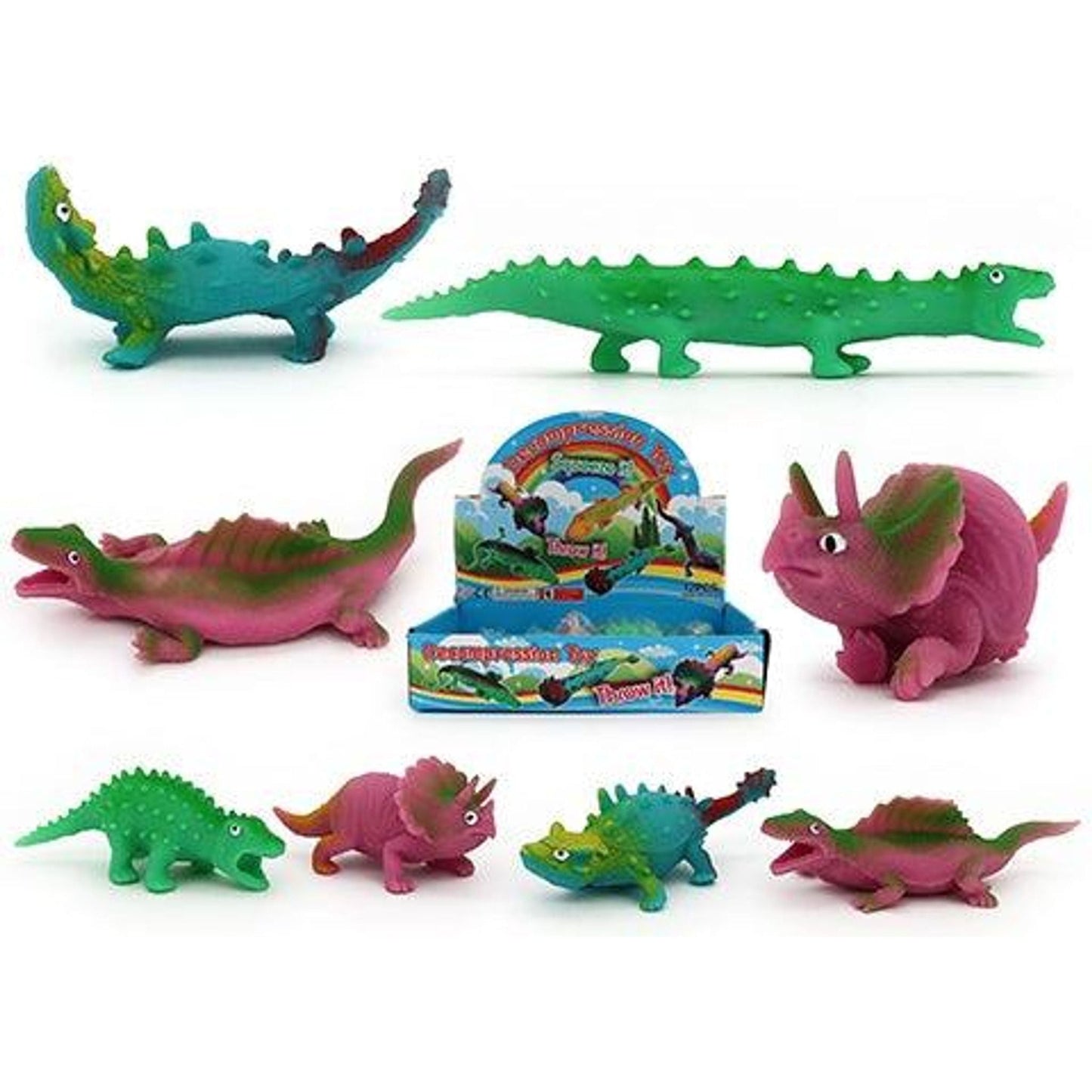 Mouldable Squeeze & Strech Dinosaur - Toybox Tales