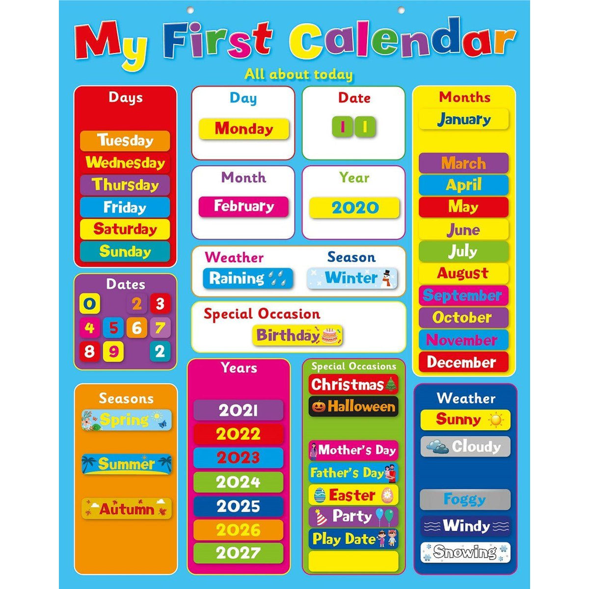 My First Calendar - Toybox Tales