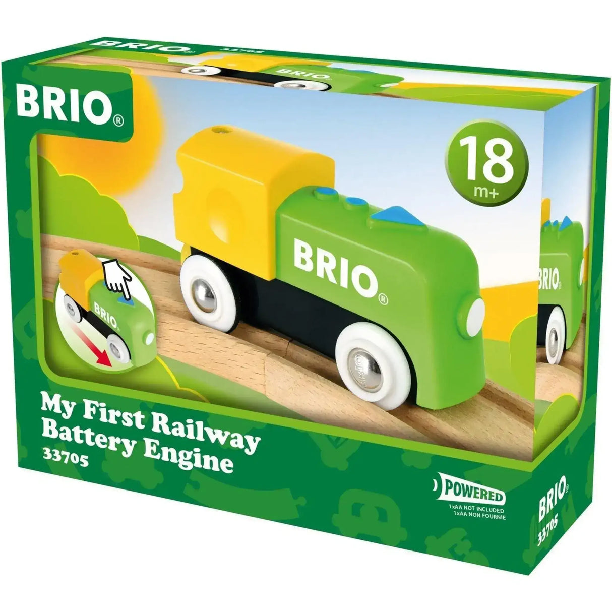 My First - Railway Battery Engine - Toybox Tales