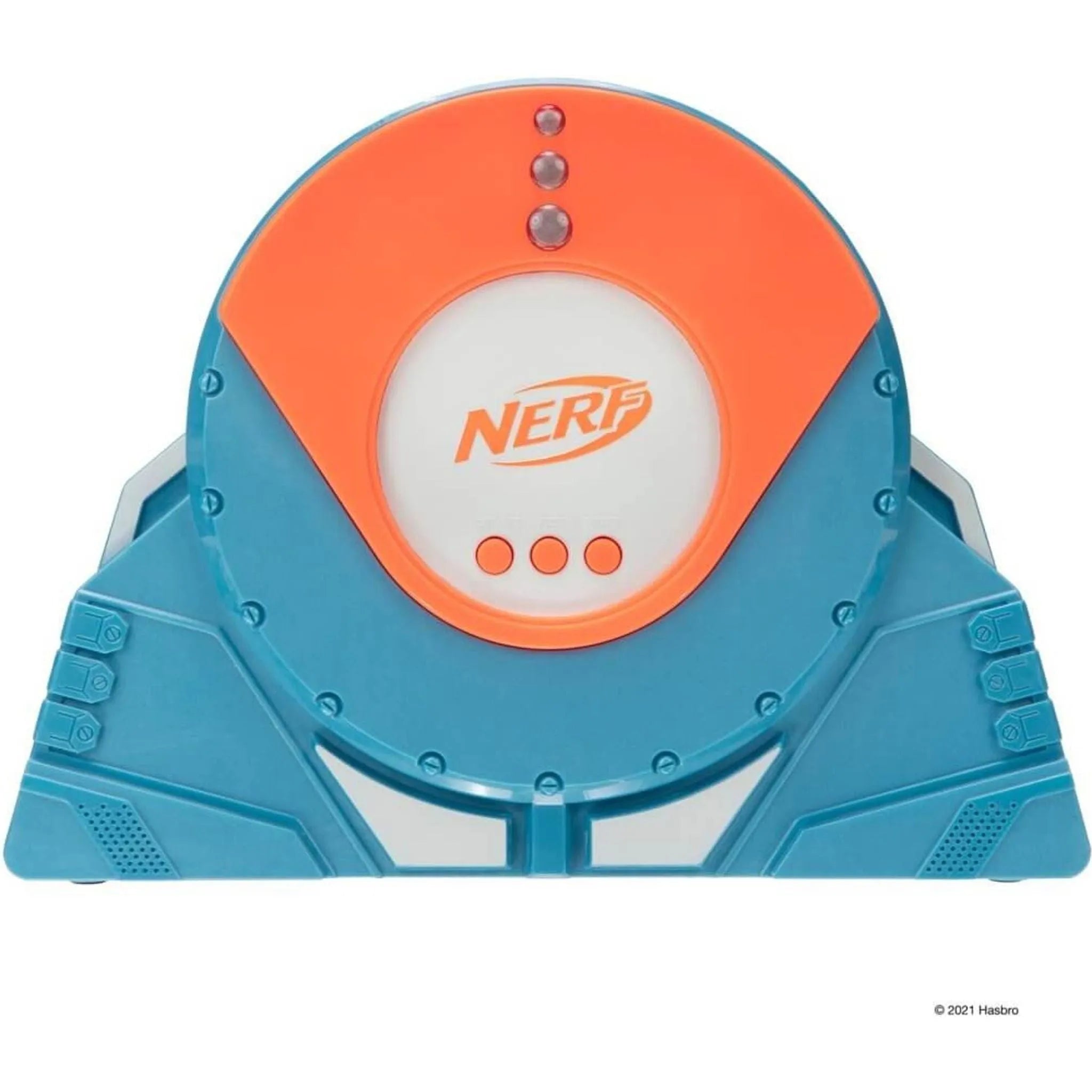 Nerf target deals shooter