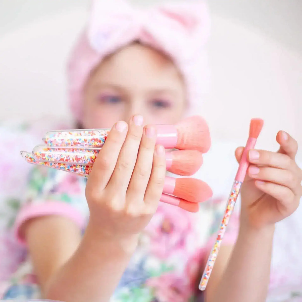 Oh Flossy Sprinkle Makeup Brush Set - Toybox Tales
