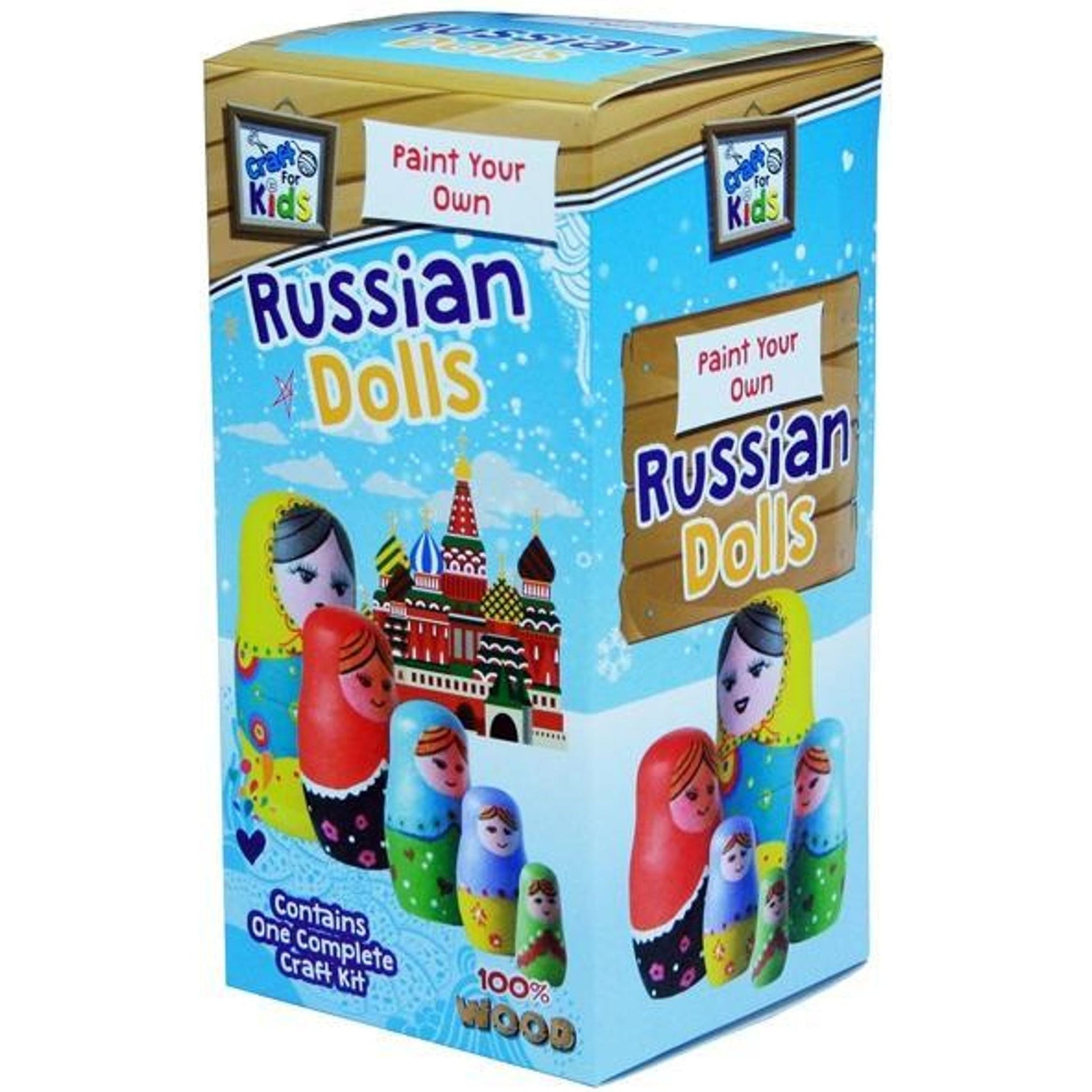 Paint Your Own Russian Dolls - Toybox Tales