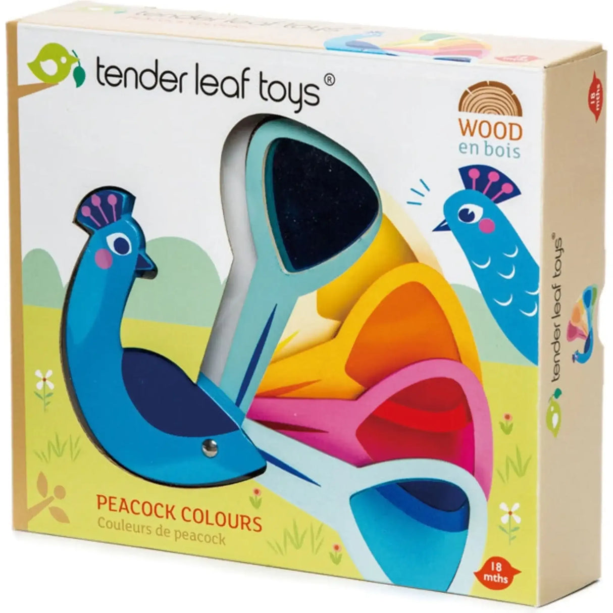 Peacock Colours - Toybox Tales