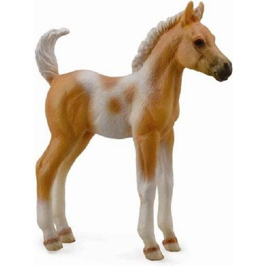 Pinto Foal Standing Palomino Horse (M) - Toybox Tales