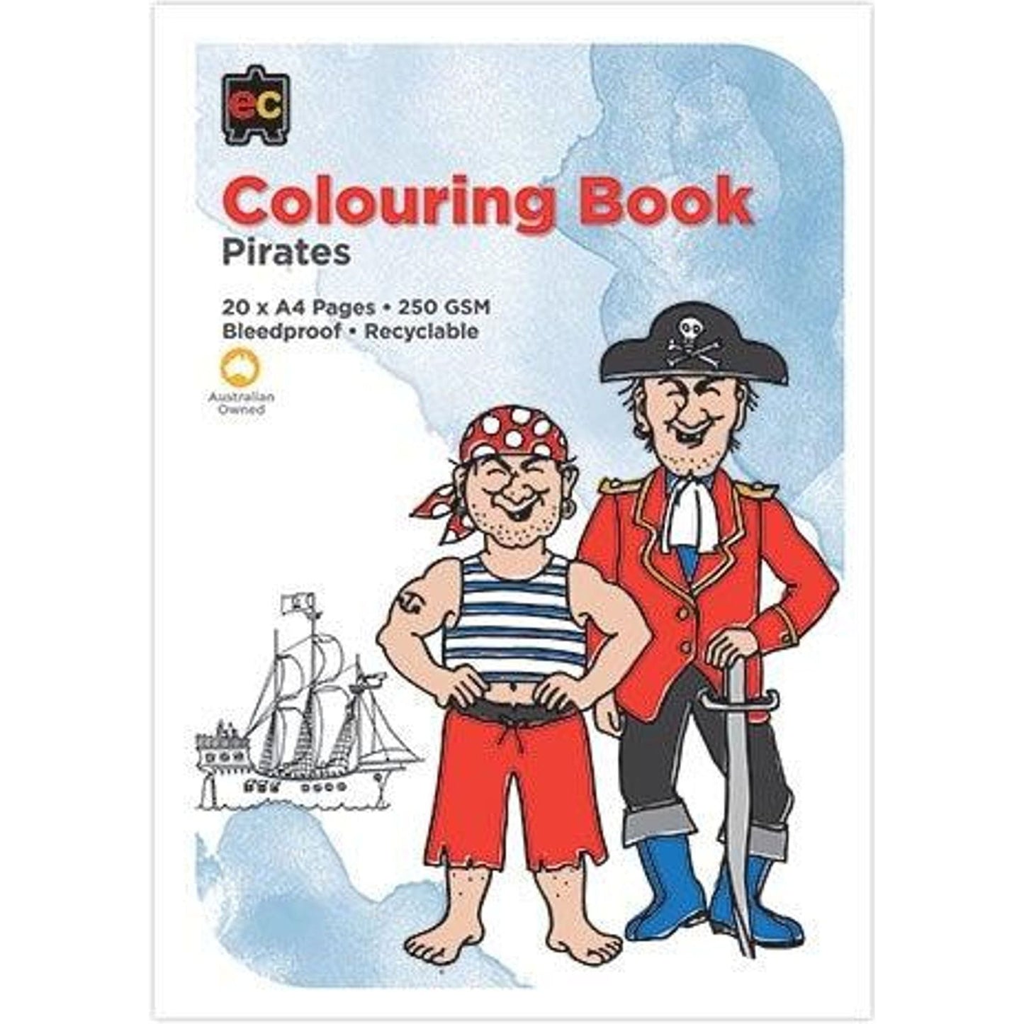 Pirates Colouring Book - Toybox Tales