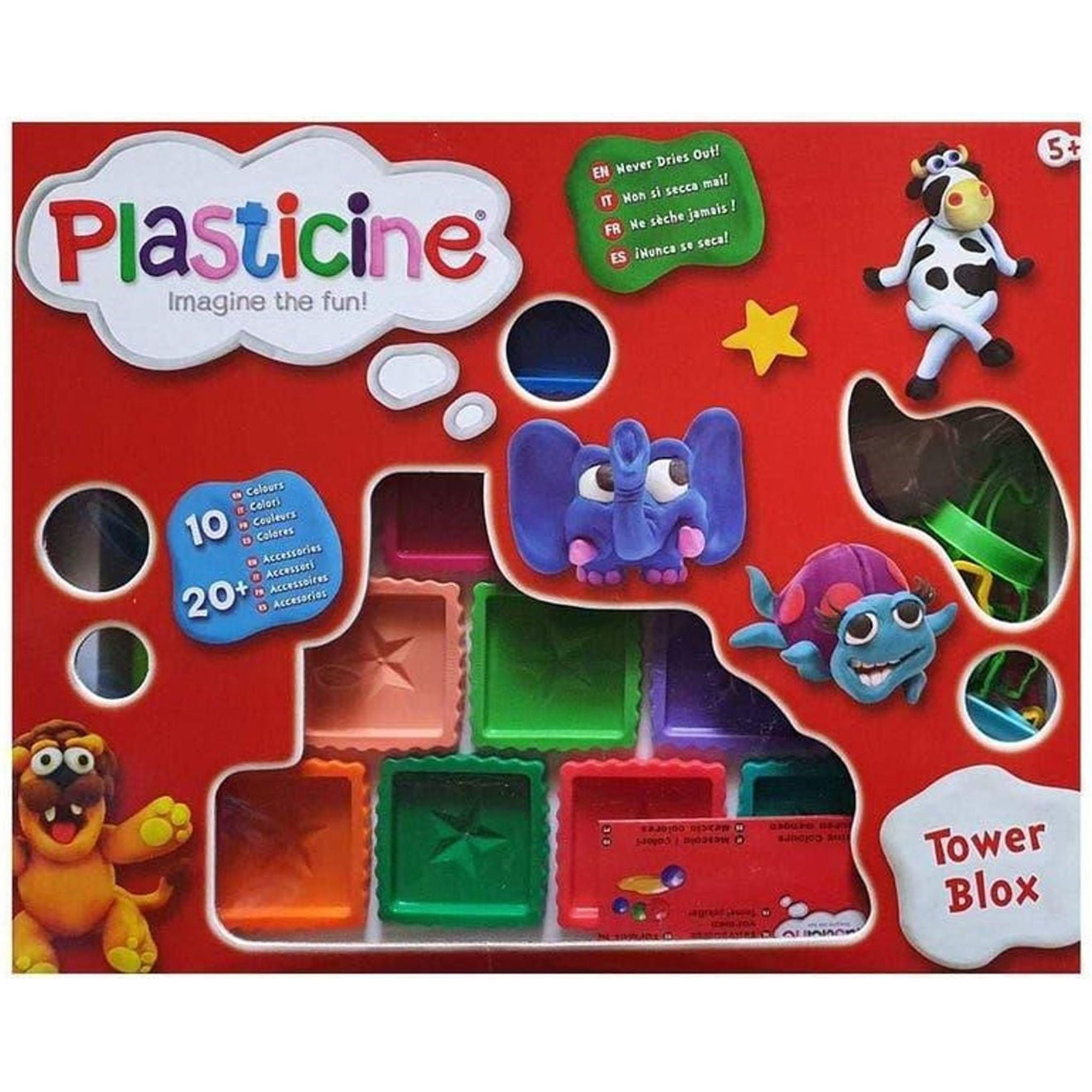 Plasticine - Tower Blox - Toybox Tales