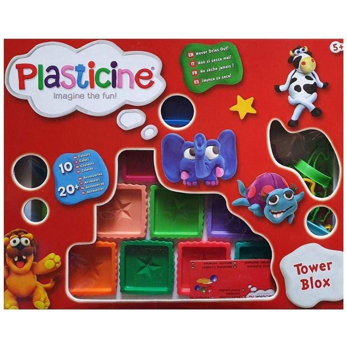 Plasticine - Tower Blox - Toybox Tales