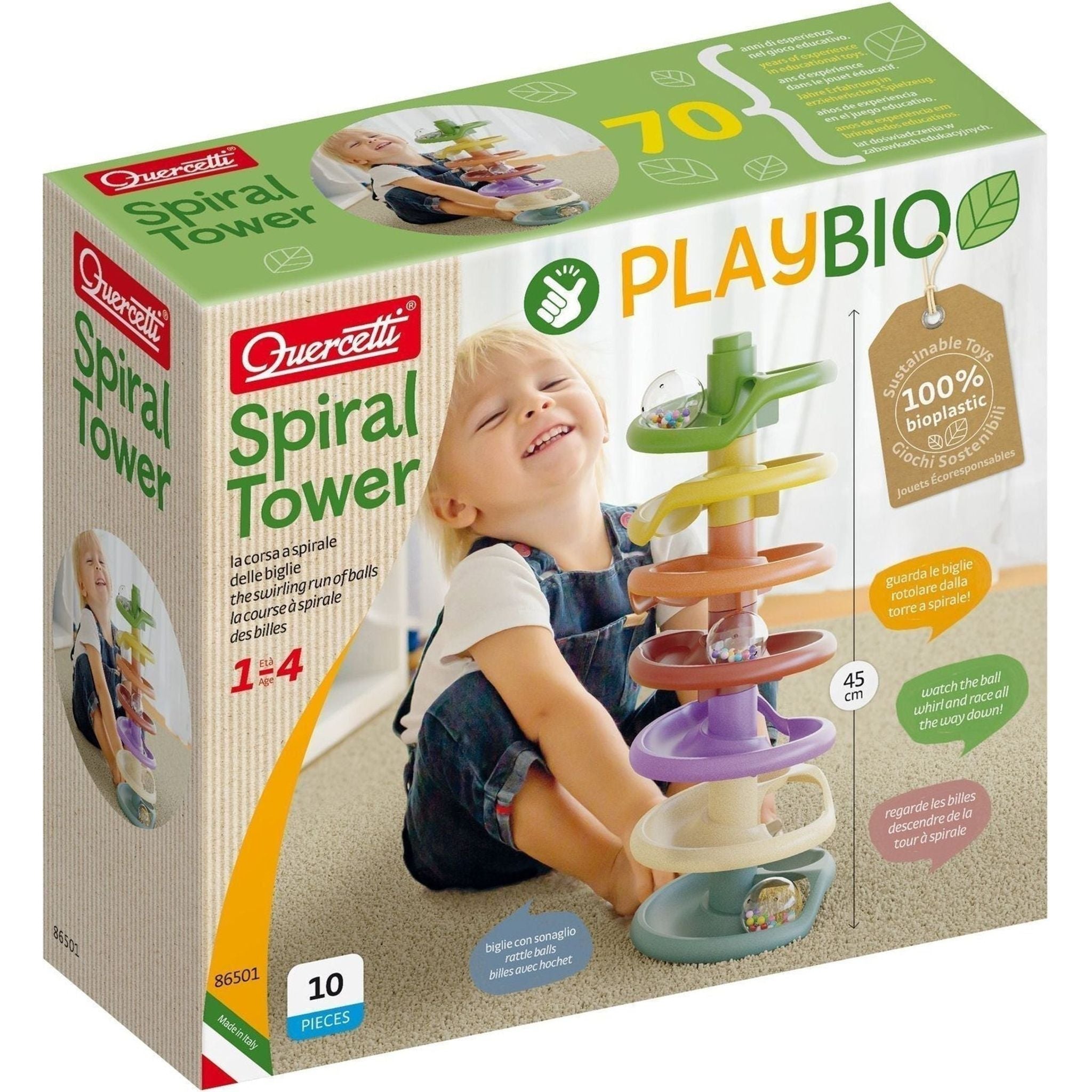 Play Bio Spiral Tower - Toybox Tales