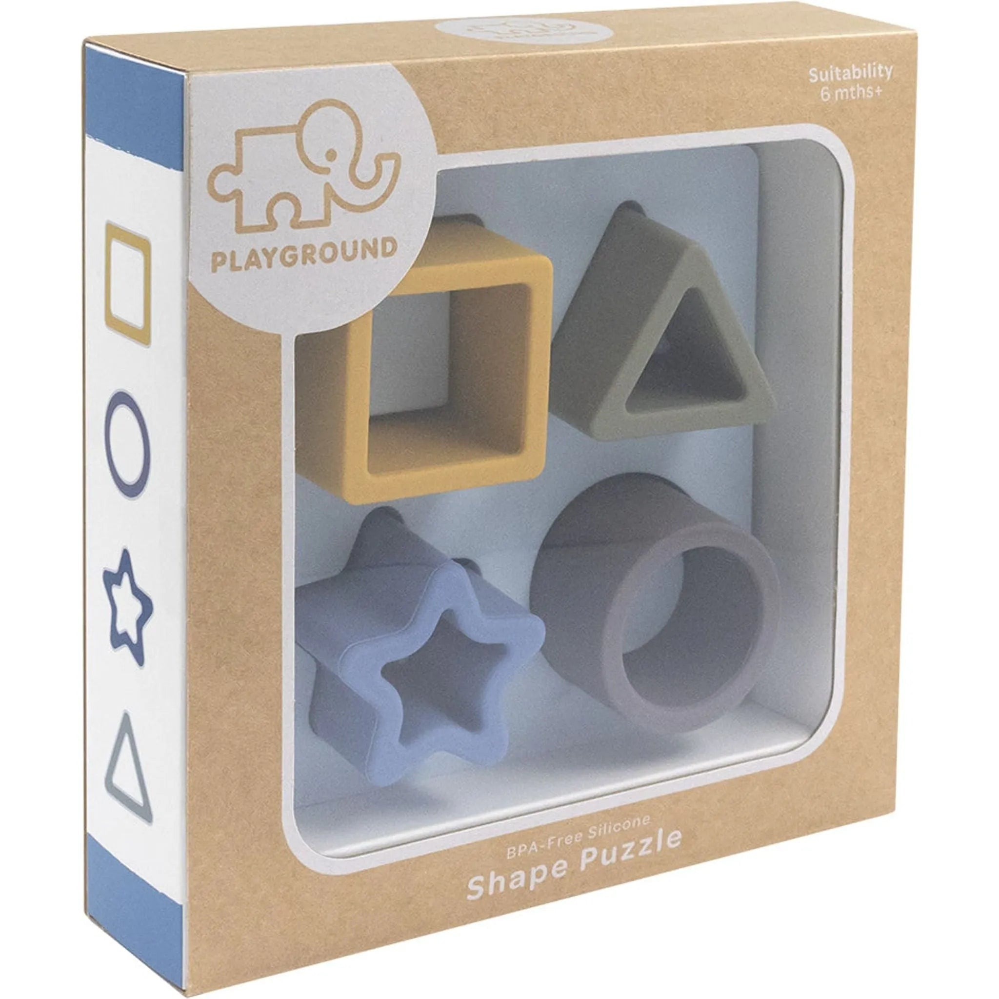 Playground Silicone Shape Puzzle - Toybox Tales